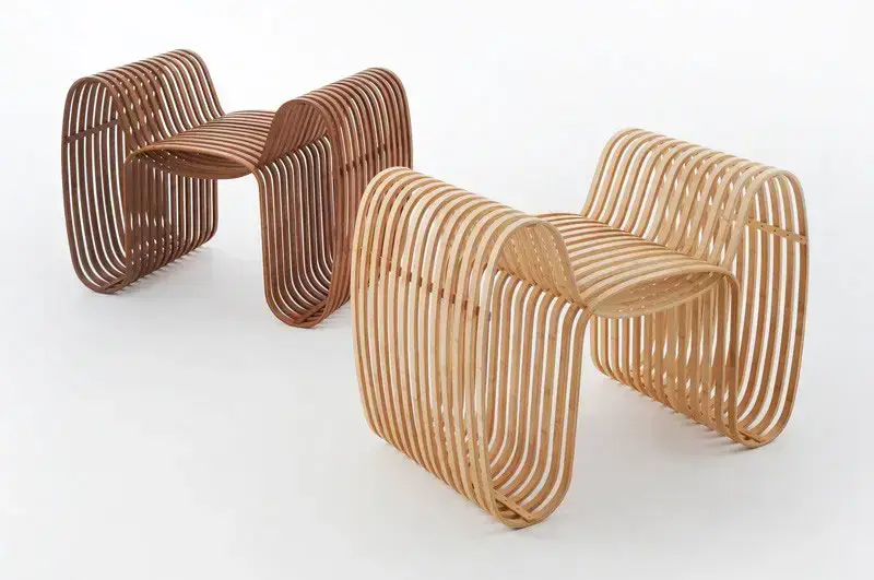 Bow tie bamboo furniture design