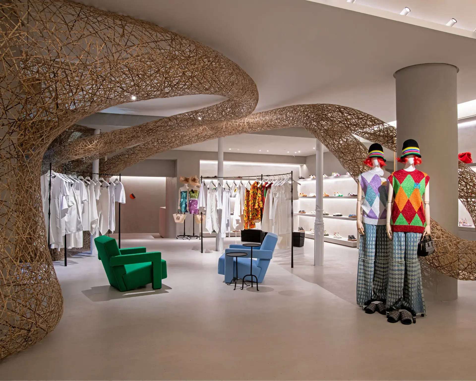 Casa Loewe store interior Barcelona