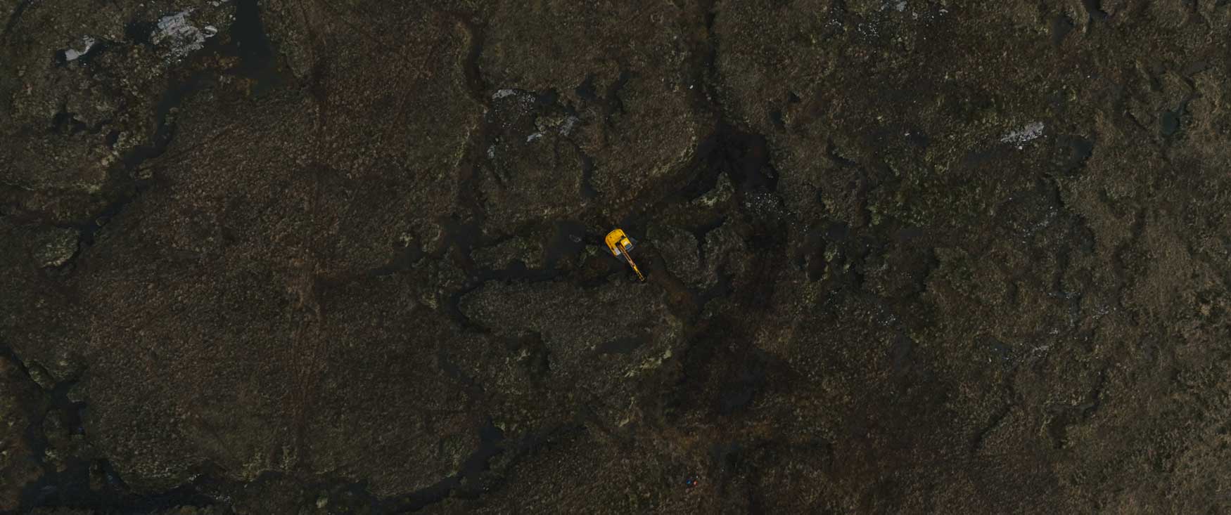 Aerial shot of Cul Mor - a Frest Carbon project sponsored by Leandesk