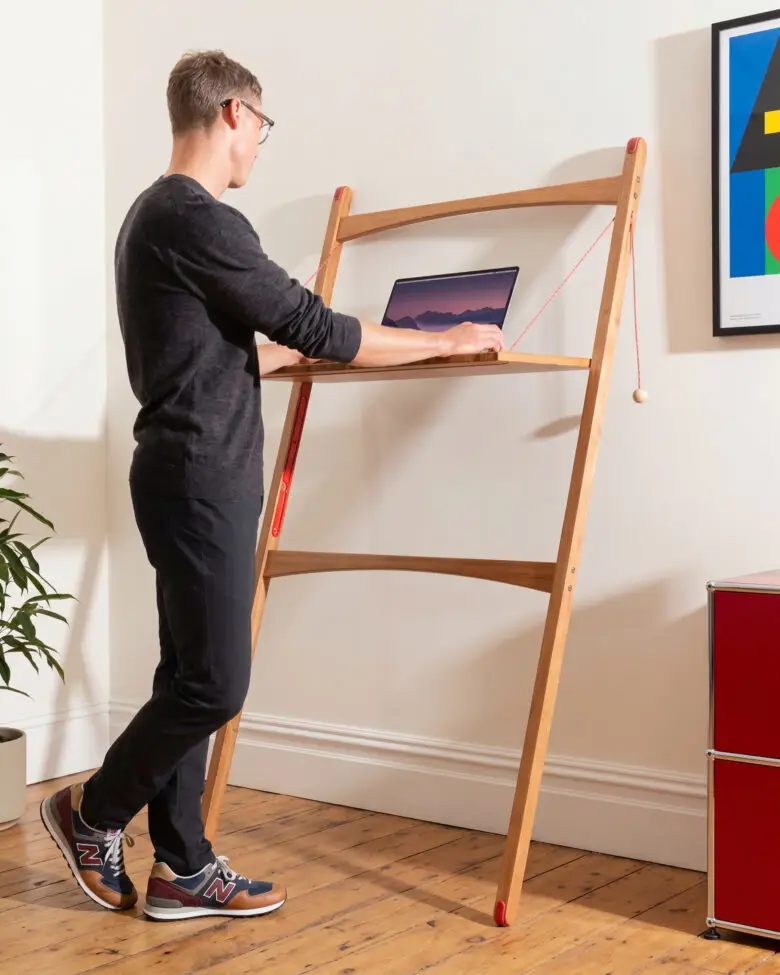 Leandesk Folding Sit-Stand Desk - Image 2