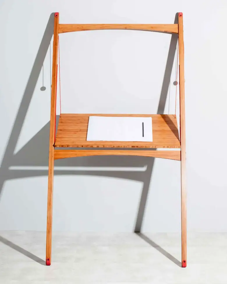 Photo inspiration: Leandesk Bamboo Folding Sit Stand Desk Photo Inspiration