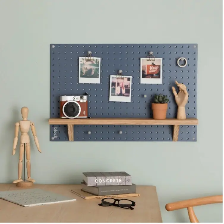 Block Design’s range of funky, colourful pegboards for Teenage Bedrooms