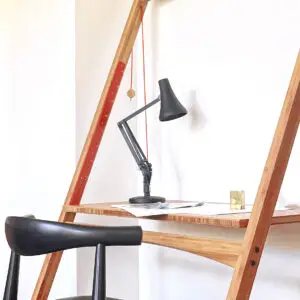 Anglepoise 90 Mini Desk Lamp paired with Leandesk